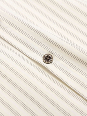Liber Autumn Neutral wear Tie Stripes Shirts