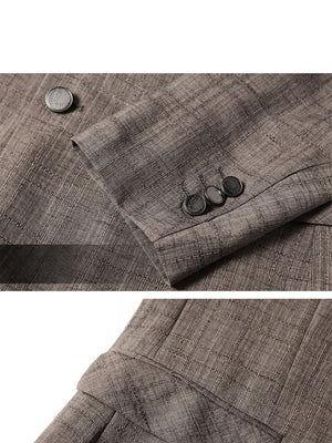 Business Leisure Dark Pattern Blazers