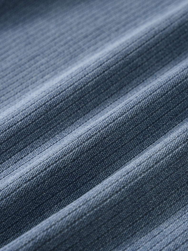 Light Blue Scattered Diamonds Washed Distressed Denim 7 Points Shorts