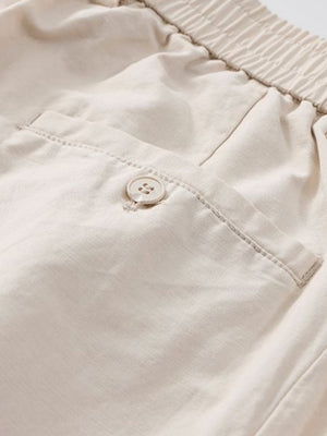 Loose-fit Drape Patchwork Pants