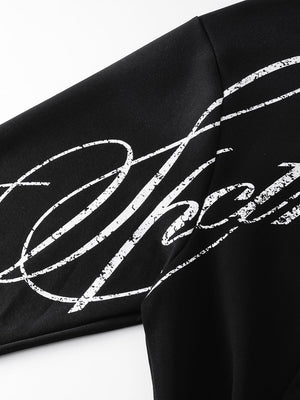 Graffiti Cardigan Zipper Hoodies