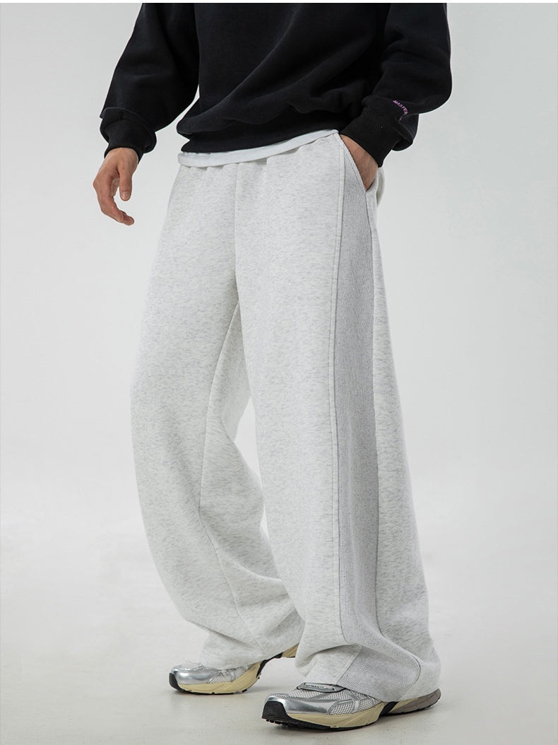 Liber Autumn Men's None Solid Color Pants