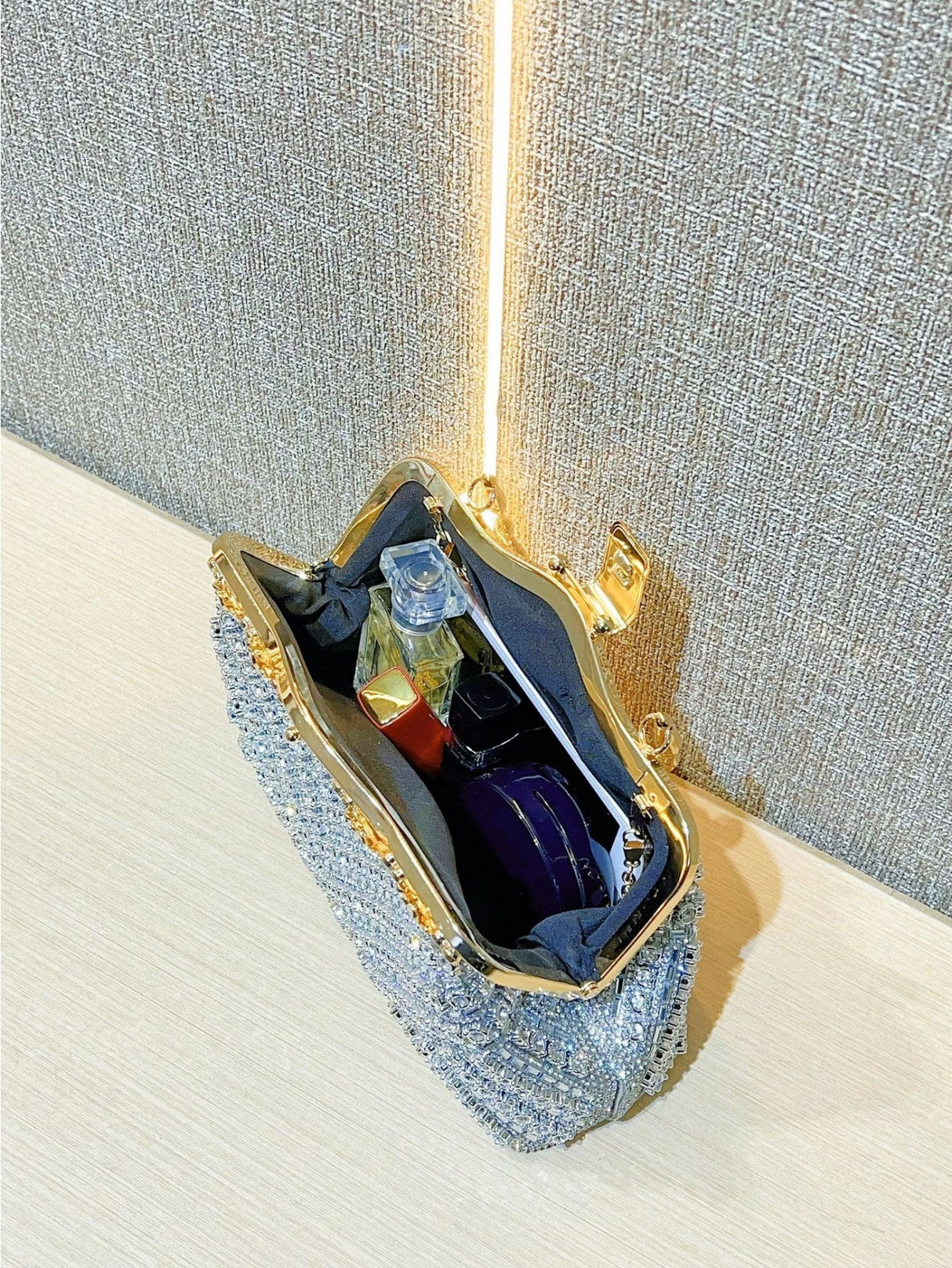 Liber Four Seasons ACC Rivet Diamond Shell Bag