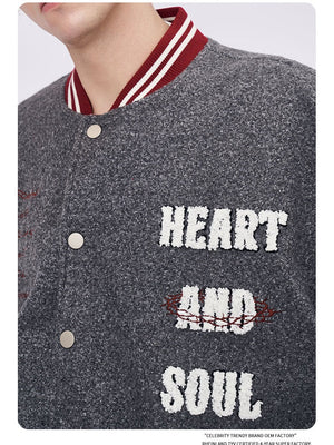 Liber Autumn Neutral wear Embroidery Jackets