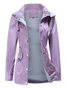 Removable Cap Water Proof Pocket Hooded Jackets
