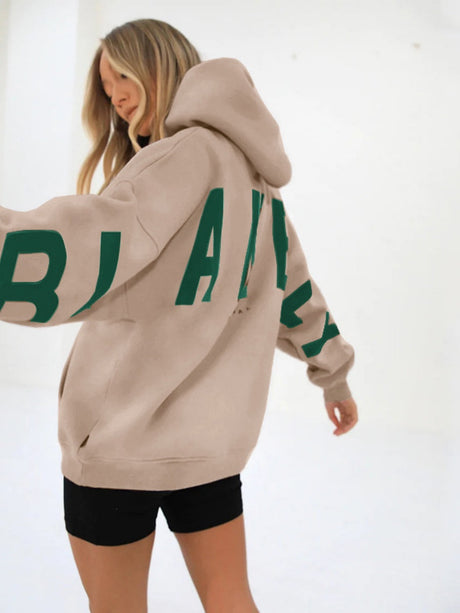 Liber Autumn Women's Letter Sweatshirts&Hoodies