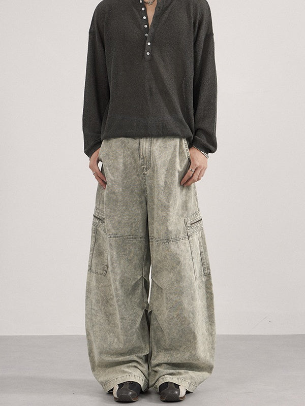 Liber Autumn Neutral wear Pocket decoration Other Cargo Trousers