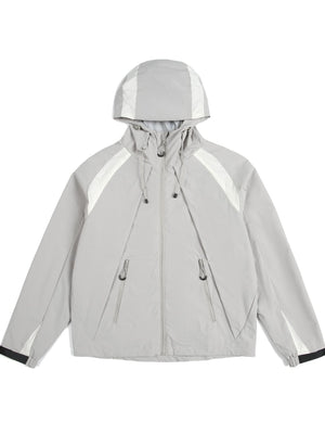 Water-repellent Patchwork Windbreakers