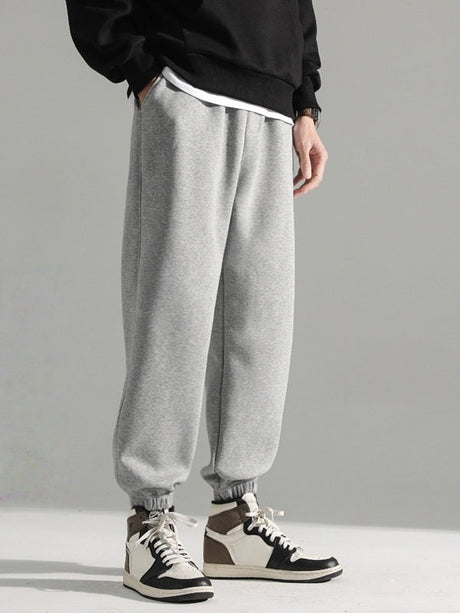 Leisure All-match Cropped Pants Pants
