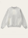 Liber Autumn Neutral wear Ribbed hem Solid Color Sweatshirts&Hoodies