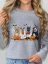 Halloween Pullover Printed Sweatshirt