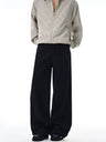 Liber Autumn Men's Pocket decoration Solid Color Pants