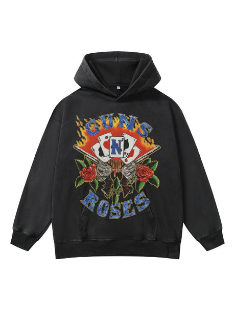 Retro Printed Hoodies