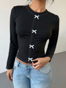 Liber Autumn Women's Solid Color Solid Color Cardigans