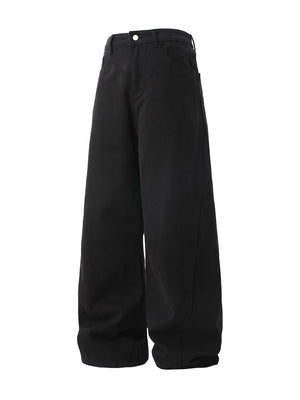 Liber Autumn Men's None Solid Color Pants
