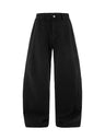 Three-dimensional Tailoring Cleanfit Black Machete Leisure Jeans