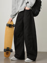 Liber Autumn Men's None Solid Color Pants