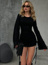 Liber Autumn Women's Solid Color Solid Color Mini&Short Dresses