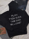 Liber Autumn women's letter printed hoddies
