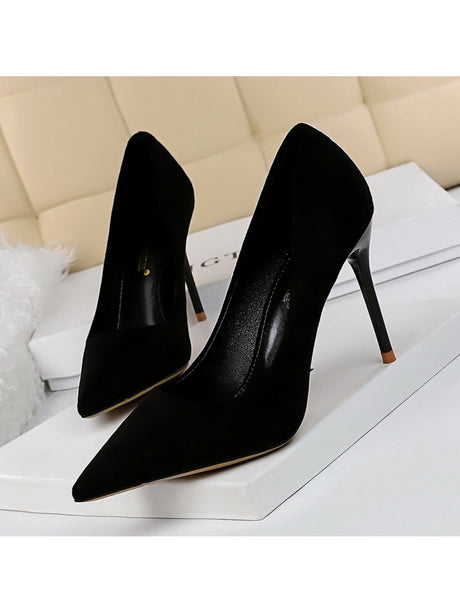Liber Spring and autumn women's high heels