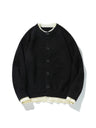 Retro Fake Two Pieces Loose Cardigans