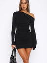 Liber Summer Women's Pleated Solid Color Mini&Short Dresses