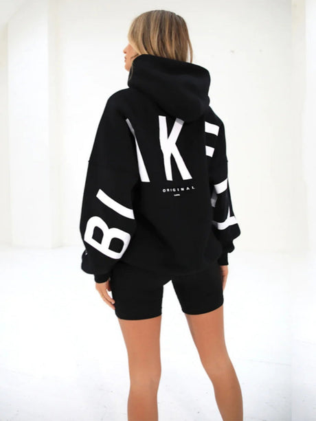 Liber Autumn Women's Letter Sweatshirts&Hoodies