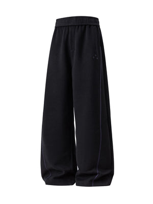 Liber Autumn Men's Embroidery Stripes Pants