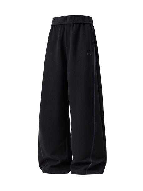 Liber Autumn Men's Embroidery Stripes Pants