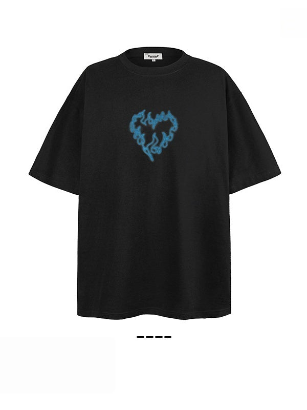 Liber Summer Neutral Printed Love T-shirts