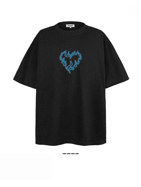 Liber Summer Neutral Printed Love T-shirts