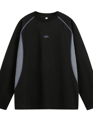 Liber Autumn Men's Patchwork T-shirts