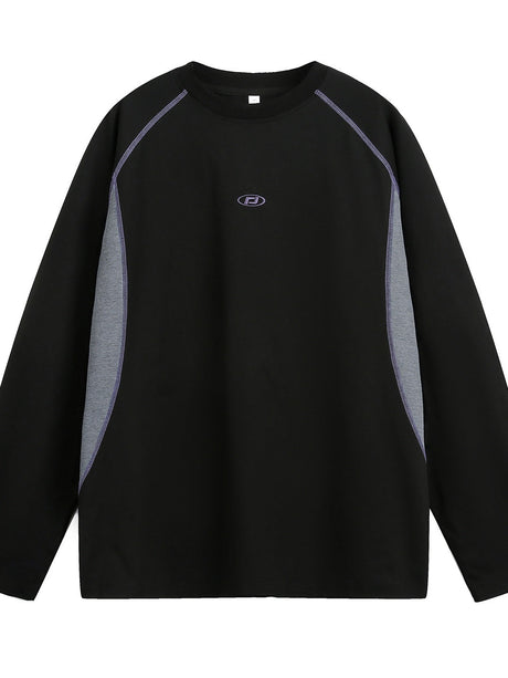 Liber Autumn Men's Patchwork T-shirts