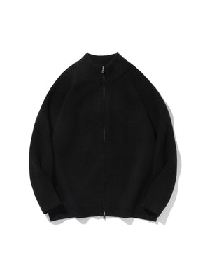 Minimalist Style Leisure Loose Stand Collar Cardigans