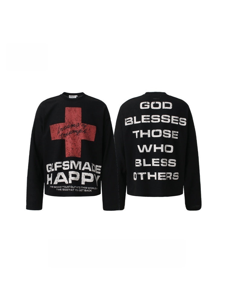 Liber Autumn Neutral wear Printed Creativity T-shirts