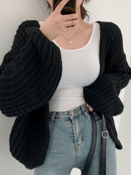 Solid Color Cardigans