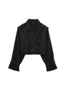 Liber Autumn Women's Buttons Trench Coats