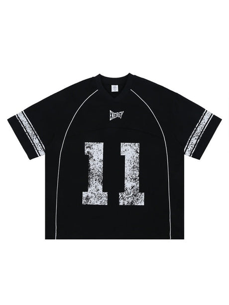 Liber Summer Men's Printed Letter T-shirts