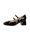 Liber Spring and Autumn Metal Women's Mary Jane Shoes