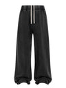 Liber Summer Neutral wear Trouser leg stitching Solid Color Pants