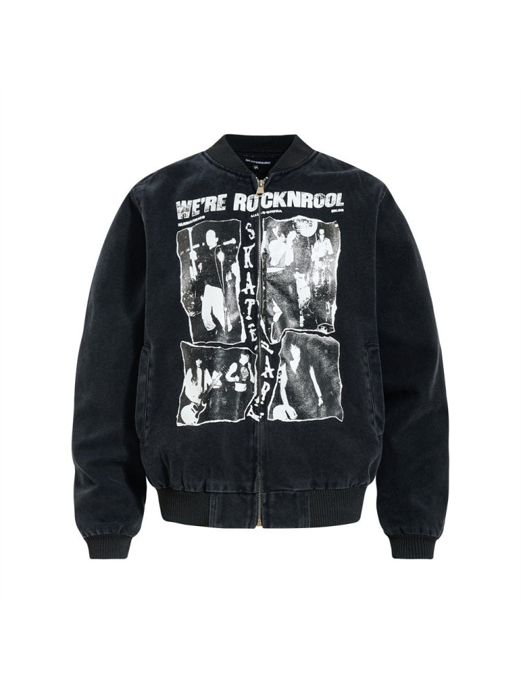 Liber Autumn Neutral wear Printed Jackets