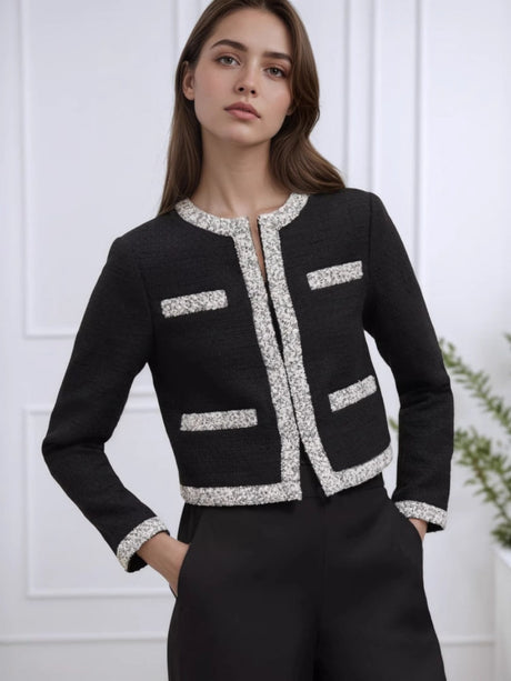 Liber Summer Women's Splicing Color matching Jackets