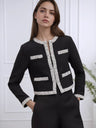 Liber Summer Women's Splicing Color matching Jackets