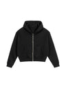 Casual Style Loose Short Style Zipper Hoodies