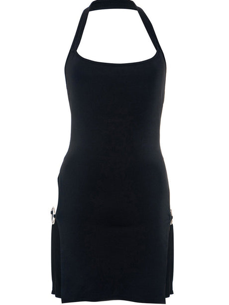 Liber Winter Women's Backless Mini&Short Dresses