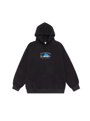 Thickened Printed Hooded Sweatshirts&Hoodies