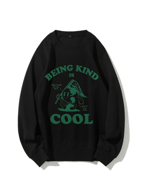 Pullover Pattern Printed Sweatshirt