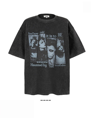 Liber Summer Neutral Printed Figure T-shirts