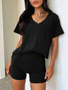 Liber Spring Women's Solid Color None 2-piece Sets