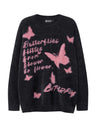 Butterfly Leisure Knitted Sweaters